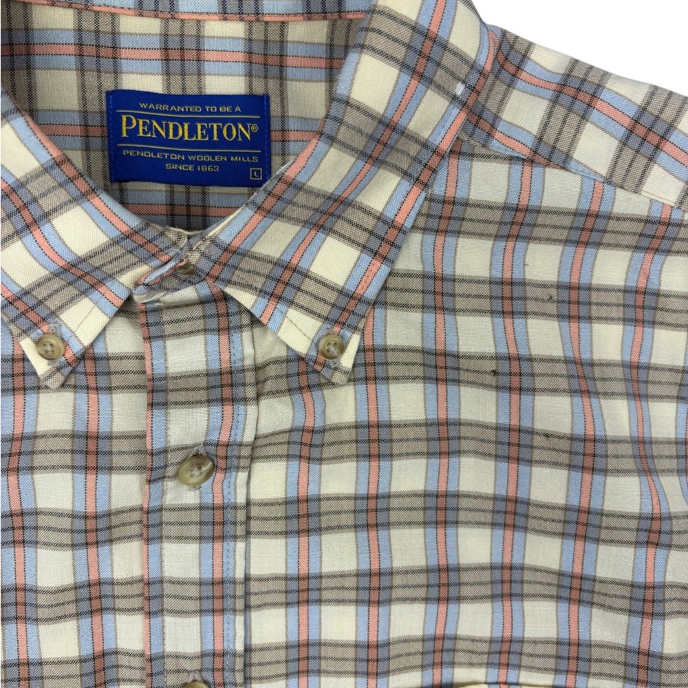 Pendleton- Wool Flannel Shirt- Large - Picture 1 of 5